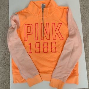 Victoria’s Secret PINK partial zip sweatshirt